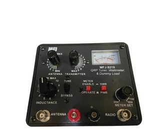 MFJ-9219 ACCORDATORE MANUALE, WATTMETRO, CARICO FITTIZIO PER RTX QRP 0-50 MHz - Photo 1/1