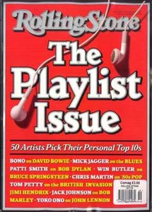 Rolling Stone Magazine 1119 Playlist Cover 12-9-2010 - Picture 1 of 1