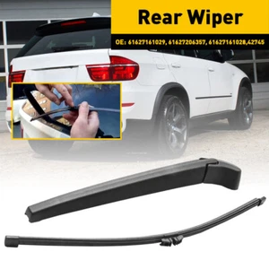 Rear Windowsheild Wiper Arm & Blade Set 61627206357 For 07-13 BMW X5 X5M E70 New - Picture 1 of 12