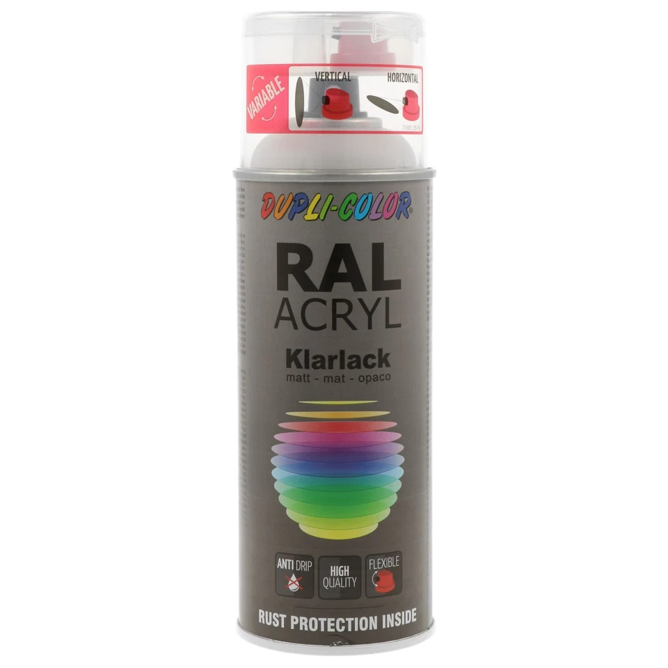 DupliColor RAL-Acryl Klarlack matt (400ml) - Bild 1 von 1