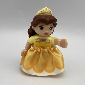 Lego Duplo Figure Disney Beauty & Beauty Ricambio BELLE con GONNA Vestito Giallo - Foto 1 di 2