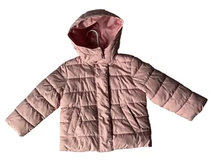 GAP Kid's ColdControl Max Puffer Jacket Pink XS - Picture 1 of 16