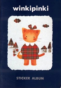 Sanrio 1992 Vintage Winkipinki Rare Sticker Album - Picture 1 of 5