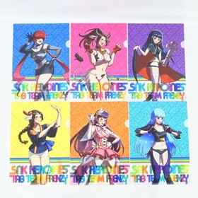 SNK - A4 PLASTIC FILE - (6 pcs Set) Heroines Neogeo Official Ref/491