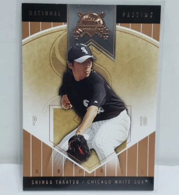 SHINGO TAKATSU - White Sox 2004 Fleer National Pastime Rookie Card Ser# 516/699 - Image 1 of 4