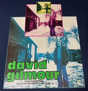 🔥RARE David Gilmour In-Store PROMO 2-sided display 22.5x15.5 Heavy Stock - Picture 1 of 9