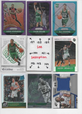 NEW  Boston Celtics U-PICK Serial #'d JERSEY AUTO Rookies SMART TATUM BROWN BIRD