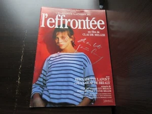 Charlotte Gainsbourg l'effrontee Japan Signed Film Program Book Serge Birkin - Picture 1 of 10