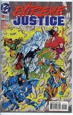 Extreme Justice 1995 series # 0 near mint comic book