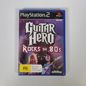 Guitar Hero Rocks The 80s Playstation 2 PS2 Game + Manual PAL Activision CIB - Picture 1 of 7