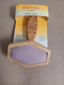 Burt's Bees Slickerbürste für Welpen aus Bambus und recycelten Materialien  - Bild 1 von 3