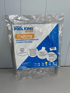 Plastiflex Deluxe FloKing Swimming Pool Filter Connection Hose - 3' x 1.25" - Picture 1 of 7