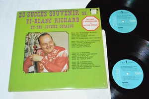 TI-BLANC RICHARD ET SES JOYEUX COPAINS 20 Succes Souvenir de 2-LP SET Quebecois - Picture 1 of 6