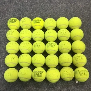 30 Used Babolat Tennis Balls - Picture 1 of 2
