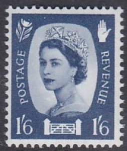 Sg NI6y 1/6 Grey Blue missing phosphor variety Unmounted Mint - Picture 1 of 1