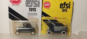 EFSI (Holland) FORD CARS x2 ,c1980`s, mint in b/p