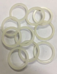 #3/4 Zoll x 1 Zoll x 1/16 Zoll dick einfach flach Nylon Waschmaschinen x 10 kostenloser Versand UK Verkäufer - Bild 1 von 3