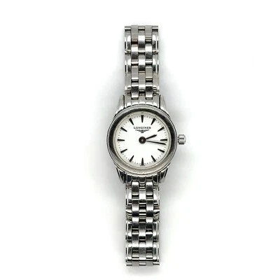 Longines L4.215.4 Watch Quartz 20.5mm Womens White Dial Swiss Made Round - Image 1 of 4