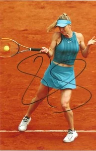 TENNIS: ELINA SVITOLINA SIGNED 6x4 ACTION PHOTO+COA *WIMBLEDON* **PROOF** - Picture 1 of 2