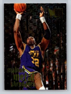 1996 Metal Set Break Karl Malone #141 Utah Jazz - Picture 1 of 2