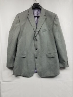 Sean John Jacket Coat Blazer Men's 46 L  3 Button  Pockets Gray - Image 1 of 4