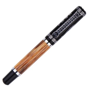 DUKE 551 Confucio doblado pluma estilográfica, bolígrafo de escritura de madera de bambú natural - Imagen 1 de 6