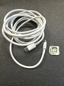Genuine Apple iPhone Charging Cable Lightning to USB C Cable - White, 2m Used - Picture 1 of 3