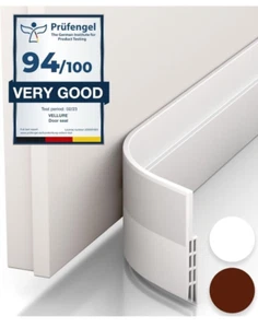Vellure Door Draft Stopper for Bottom of Door - Premium Door Sweep *TWO PACK* - Picture 1 of 9