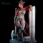 1/24 resin figures model Axe Beast Woman 3D Printing Unassembled Unpainted