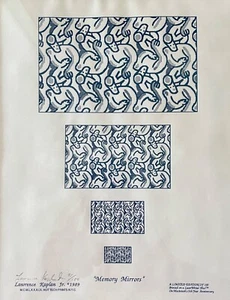 Memory Mirrors, Original by Lawrence Kaplan Jr. Limited Edition 91/100 Apple  - Picture 1 of 1