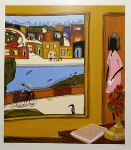 Carta desde casa de Adam Bogusz 2011 Obra de arte Pintura Acrílico sobre madera Australia - Imagen 1 de 23
