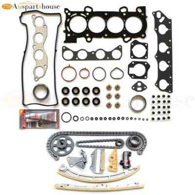 Head Gasket Set & Timing Chain Kit For Honda Accord CR-V Element 2.4L 2006-2011 - Image 1 of 4