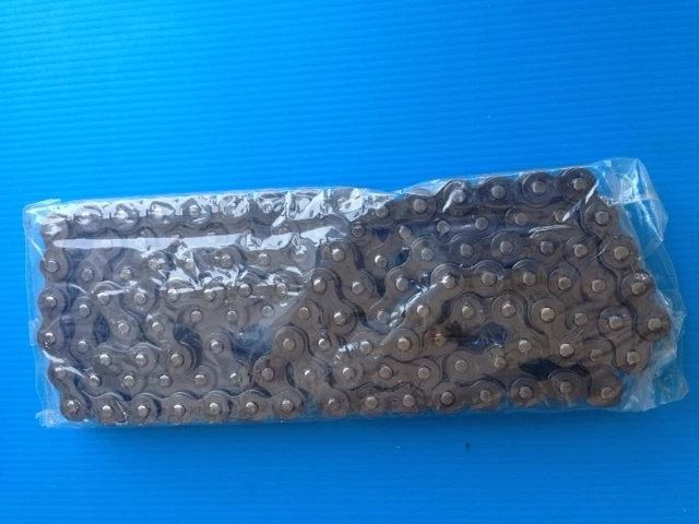 CATENA PER MOTOCICLI 415H 1/2x3/16 140 MAGLIE NERA CHAIN 415H 140 LINKS BLACK - Immagine 1 di 1