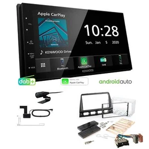 Kenwood Autoradio Apple CarPlay Android DAB für KIA Picanto 2004-2007 in schwarz - Bild 1 von 6