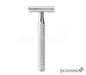 Double Edge Steel Handle Shaving Safety Razor with Vintage Shaver CE - Picture 1 of 5