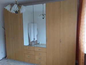 Pax Kleiderschrank mit Spiegel und vielen Extras / Birke / B/H/T 300/236/60 / - Bild 1 von 12