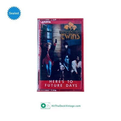 Thompson Twins Here's To Future Days Cassette Tape (1985)  New Wave Synth SEALED - Image 1 of 4