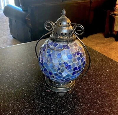 Linterna de vidrio decorativa | Decoración Foto 1 de 4