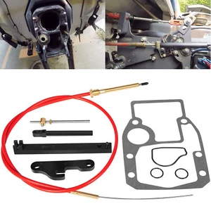 987661 Lower Shift Cable Kit & Adjustment Tools Gasket Set for OMC Cobra 86-93 - Picture 1 of 10