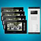 7" TFT Video Door Phone Intercom Kit with Night Vision Camera for House/Flat