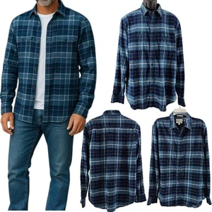 Lucky Brand Saturday Stretch Men’s Classic Fit Cotton Long Sleeve Shirt - Large - Picture 1 of 16