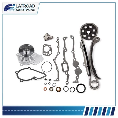 Timing Chain Kit Water Pump For 1989-1997 Nissan 240SX PICKUP 2.4L GAS SOHC - Image 1 of 4