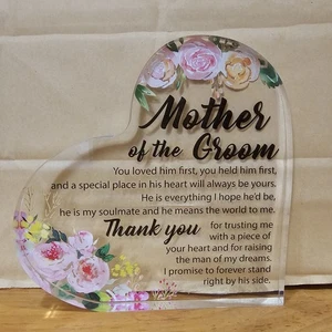6" Gift for Mother Of The Groom Gifts Home Decor - Picture 1 of 3