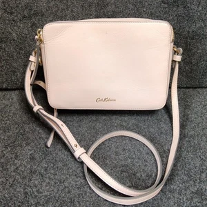 Cath Kidston Lovely Pink Leather Cross Body Bag - Picture 1 of 15