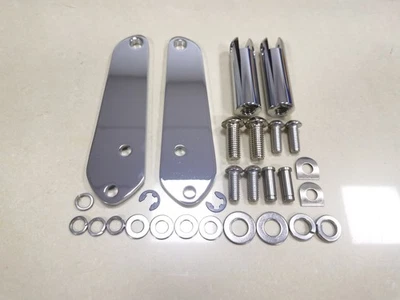 Kit de montaje de soporte de estriba de pie de carretera apto para Harley Dyna Super Glide  Foto 1 de 4
