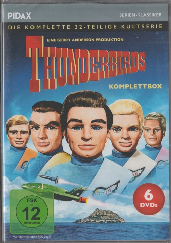 Thunderbirds - Komplettbox / alle 32 - Teile   (6-DVD-BOX / NEU /OV - Bild 1 von 2