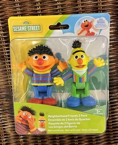 Sesamstraße Bert & Ernie Figuren Nachbarschaftsfreunde 2 Stück - Neu im Paket - Bild 1 von 7