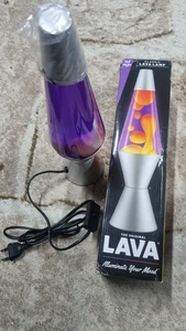 Original Schylling rosa & lila Lavalampe - Bild 1 von 3