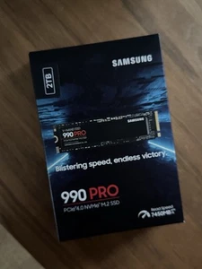 Samsung 990 PRO 2TB M.2 NVMe SSD NEW - Photo 1/2