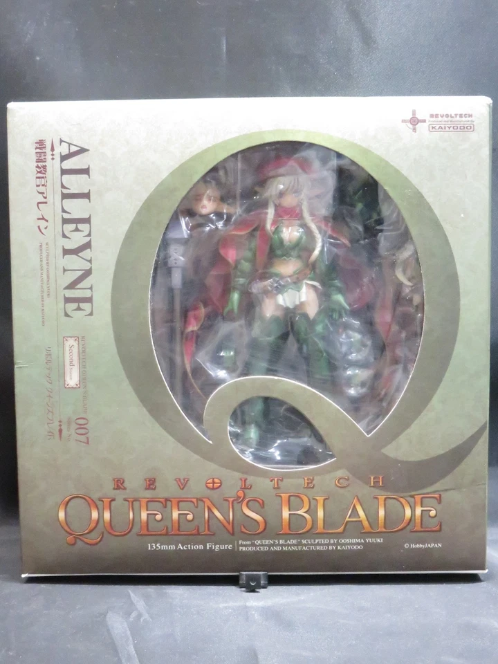 REVOLTECH Queens Blade: 007 Fighting Master Alleyne action figure KAIYODO - Image 1 of 4